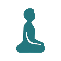 Mejora tu postura Icono que refleja la mejora de energía y postura corporal